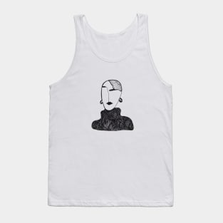 A very serious woman Tank Top